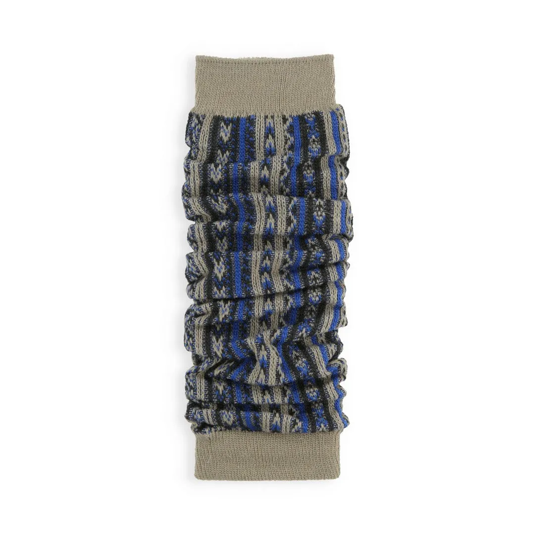 021400225 Jacquard Stripe Legwarmers