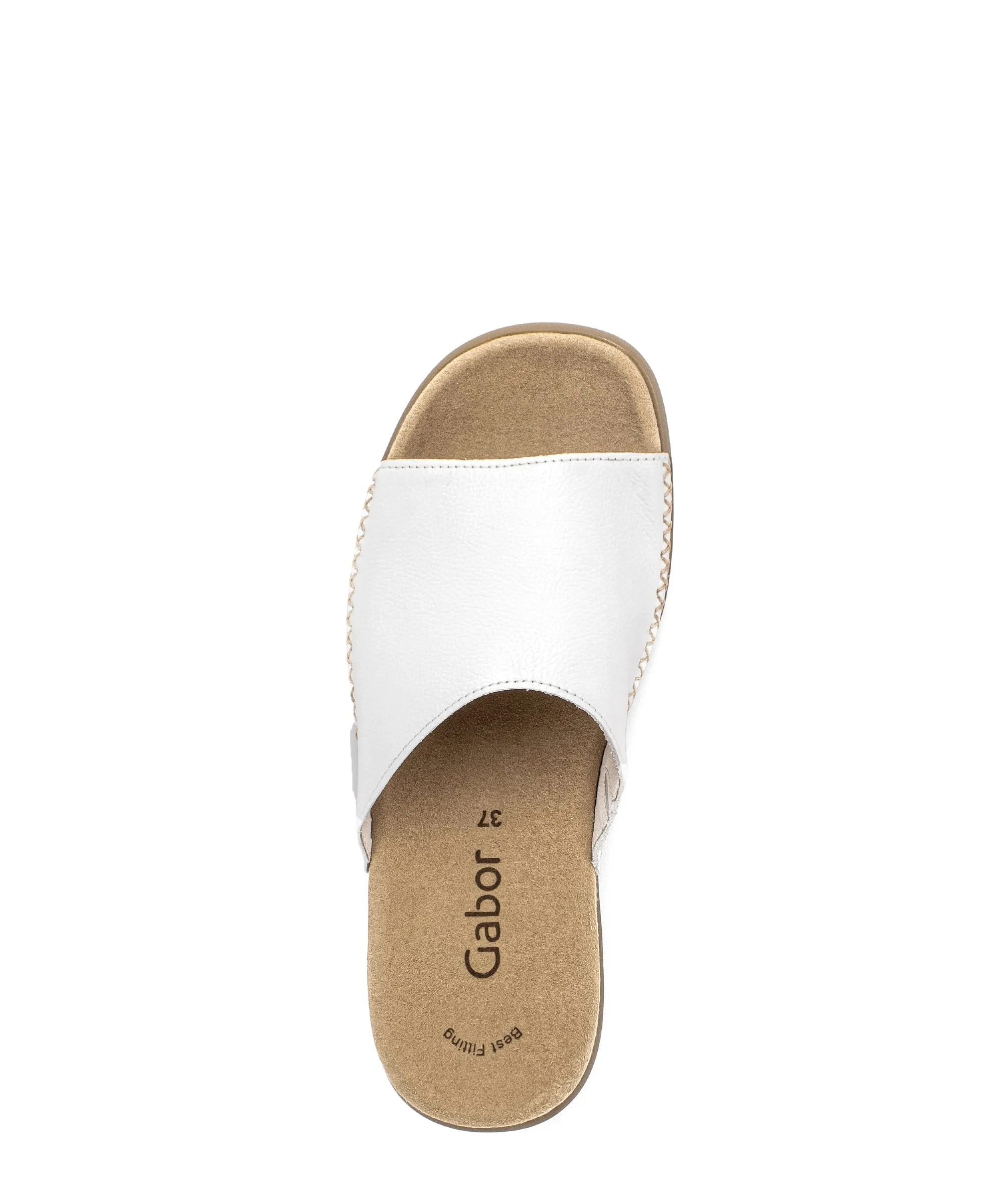 '03.705.21' women's slide sandal - white