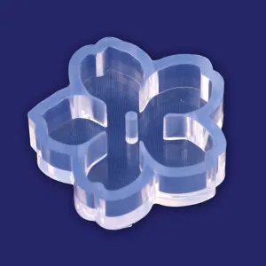 1 Pcs Cherry blossoms Cake mold Cake Mold Soap Mold Clear Silicone Mold Flexible Mold with hole
