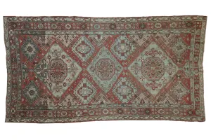 6.5x11.5 Vintage Distressed Soumac Design Carpet