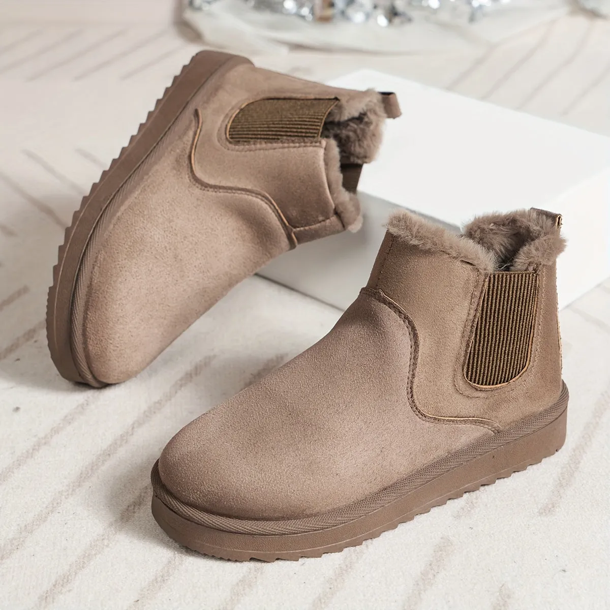 Alero Plush Ankle Boots