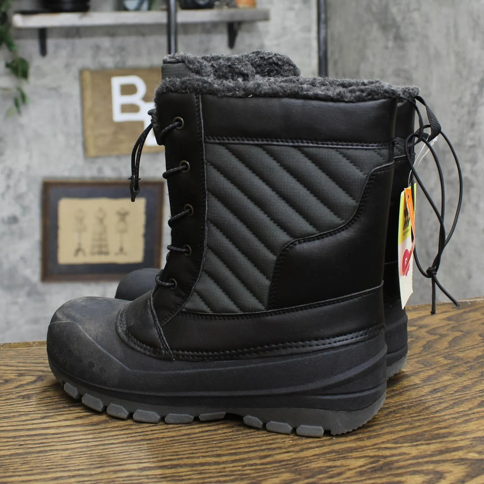 All In Motion Kids Boys Skylar Winter Boots 88227059 Black 5