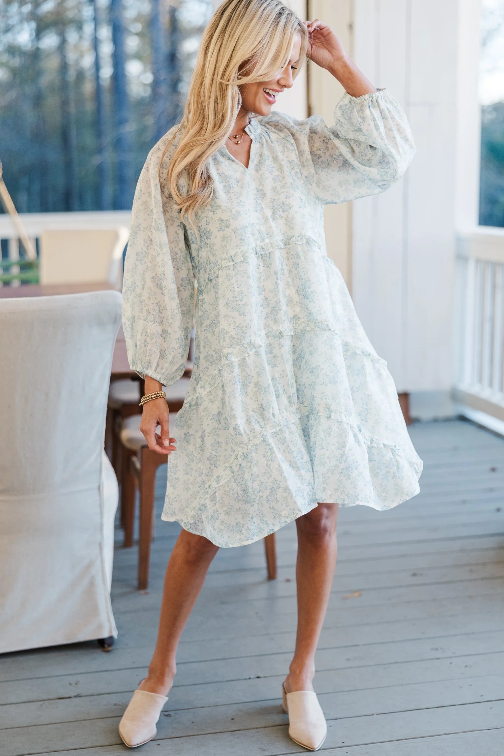 All That You Know Floral Dress