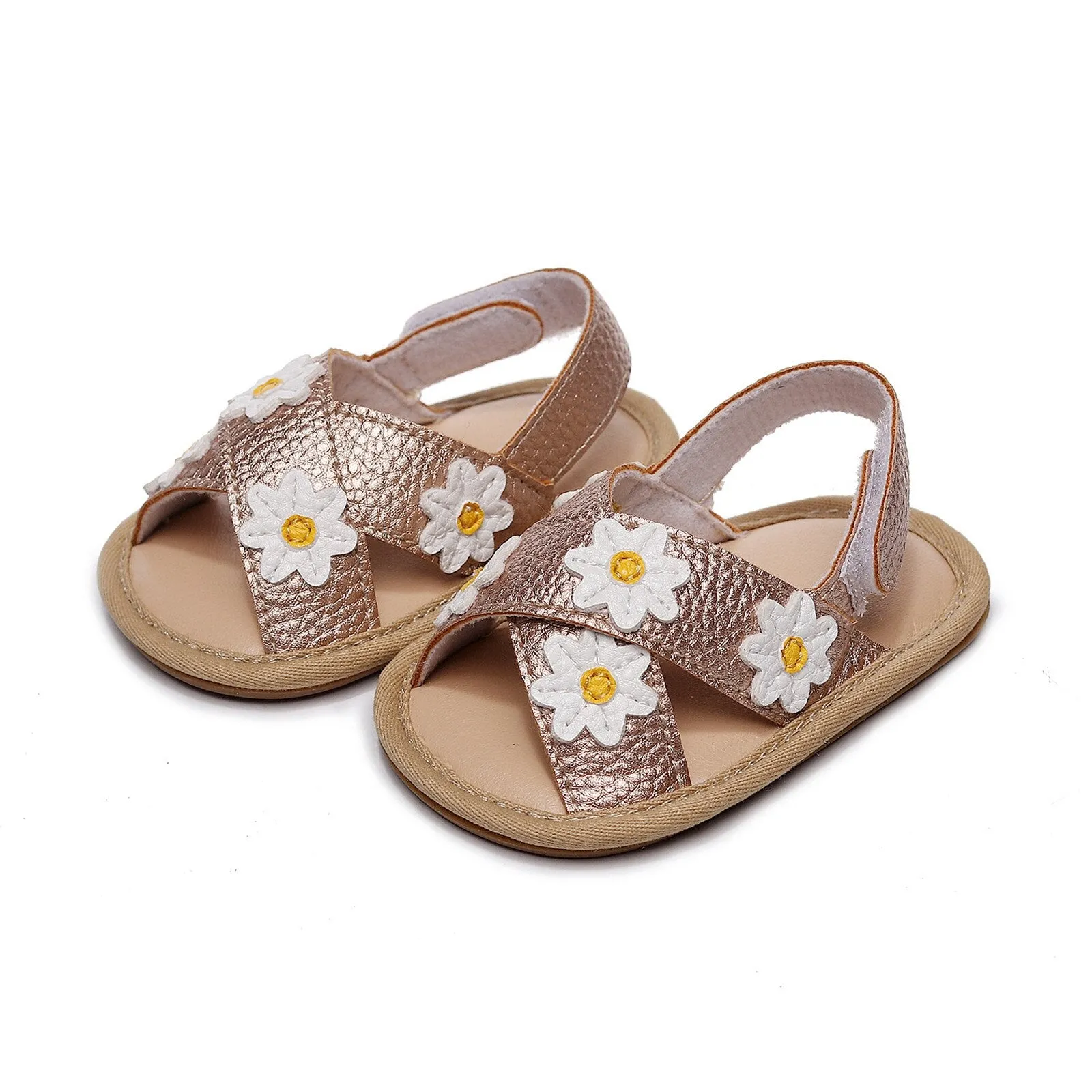 Anti-Slip Daisy Flat Sandals
