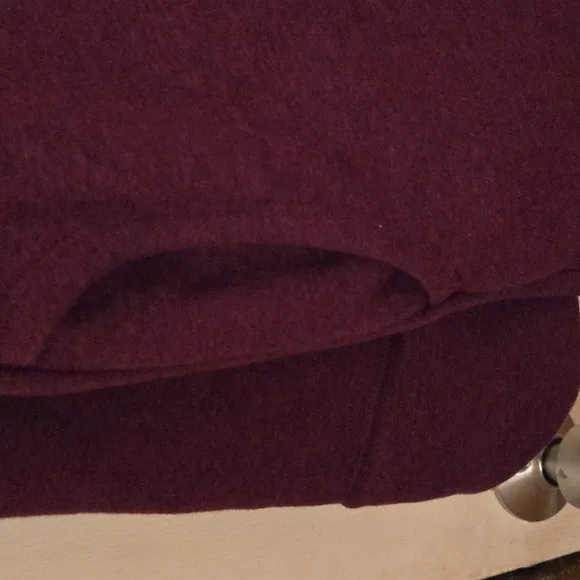 ATHLETA Burgundy Cowl Neck Sweater