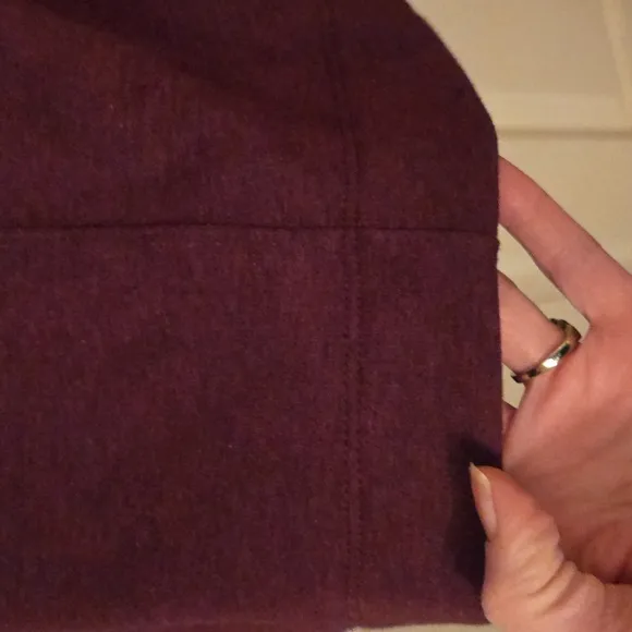 ATHLETA Burgundy Cowl Neck Sweater