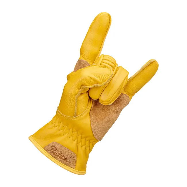 BILTWELL WORK GLOVES 2.0 GOLD