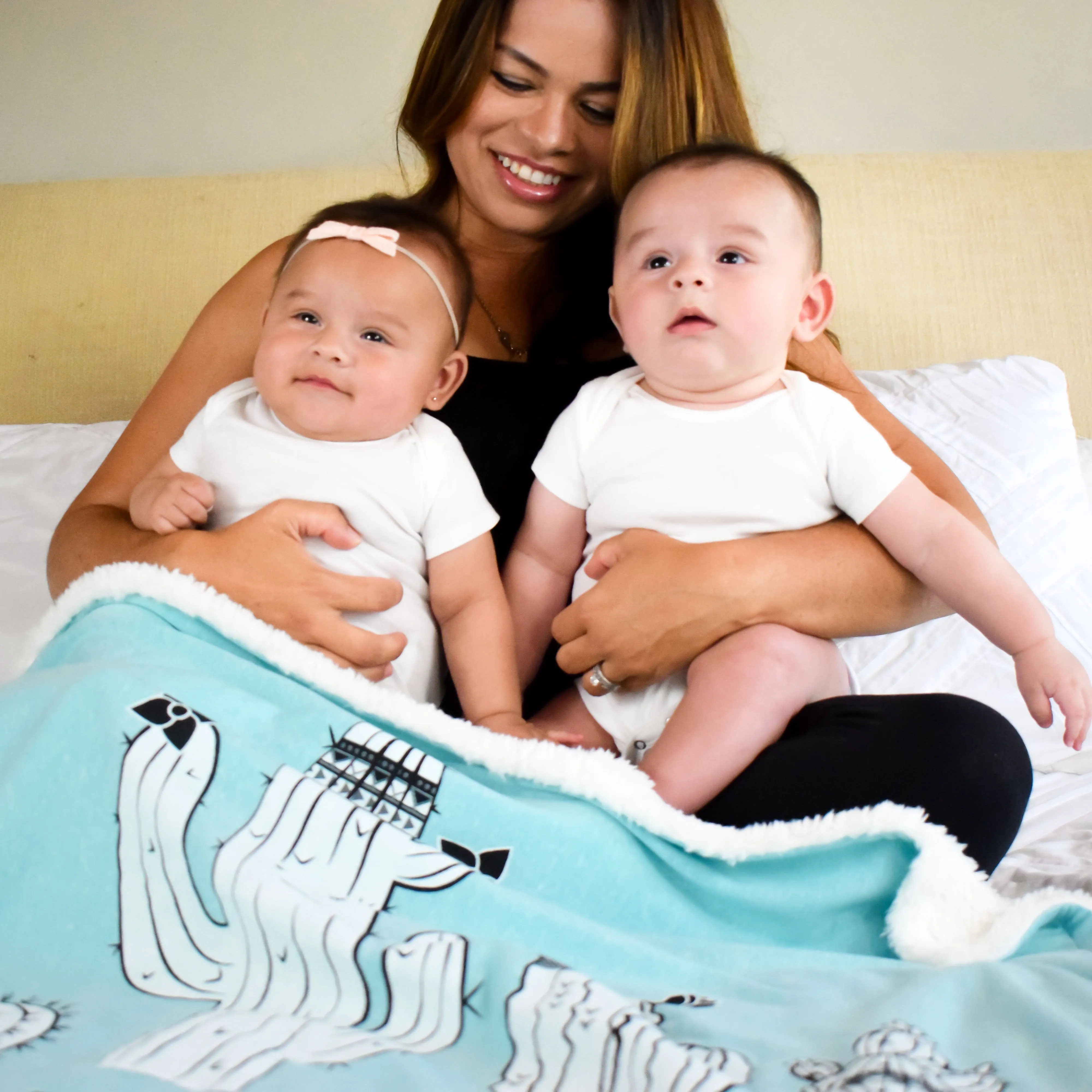 Cactus Cozy Baby Blanket - Wholesale