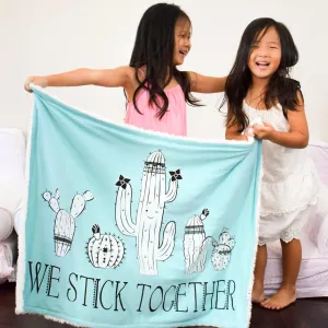 Cactus Cozy Baby Blanket - Wholesale