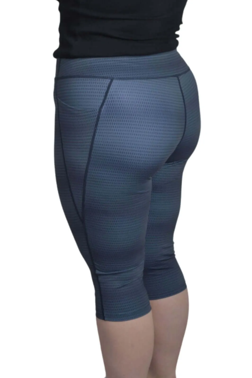 Capri Chic Chocs Taille Plus - Total Eclipse