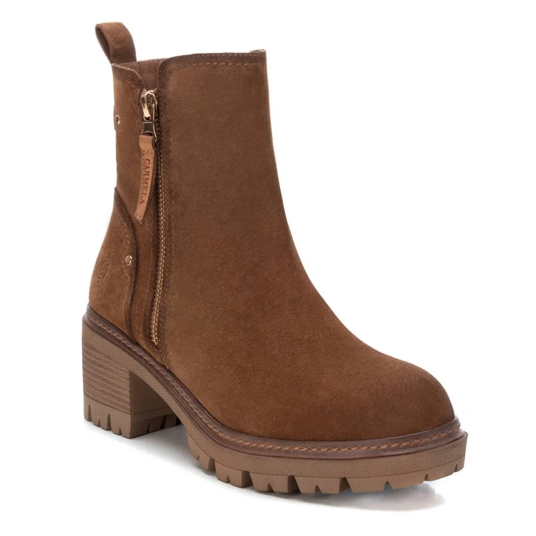 Carmela CollectionWomen's Suede Booties By XTI 161081
