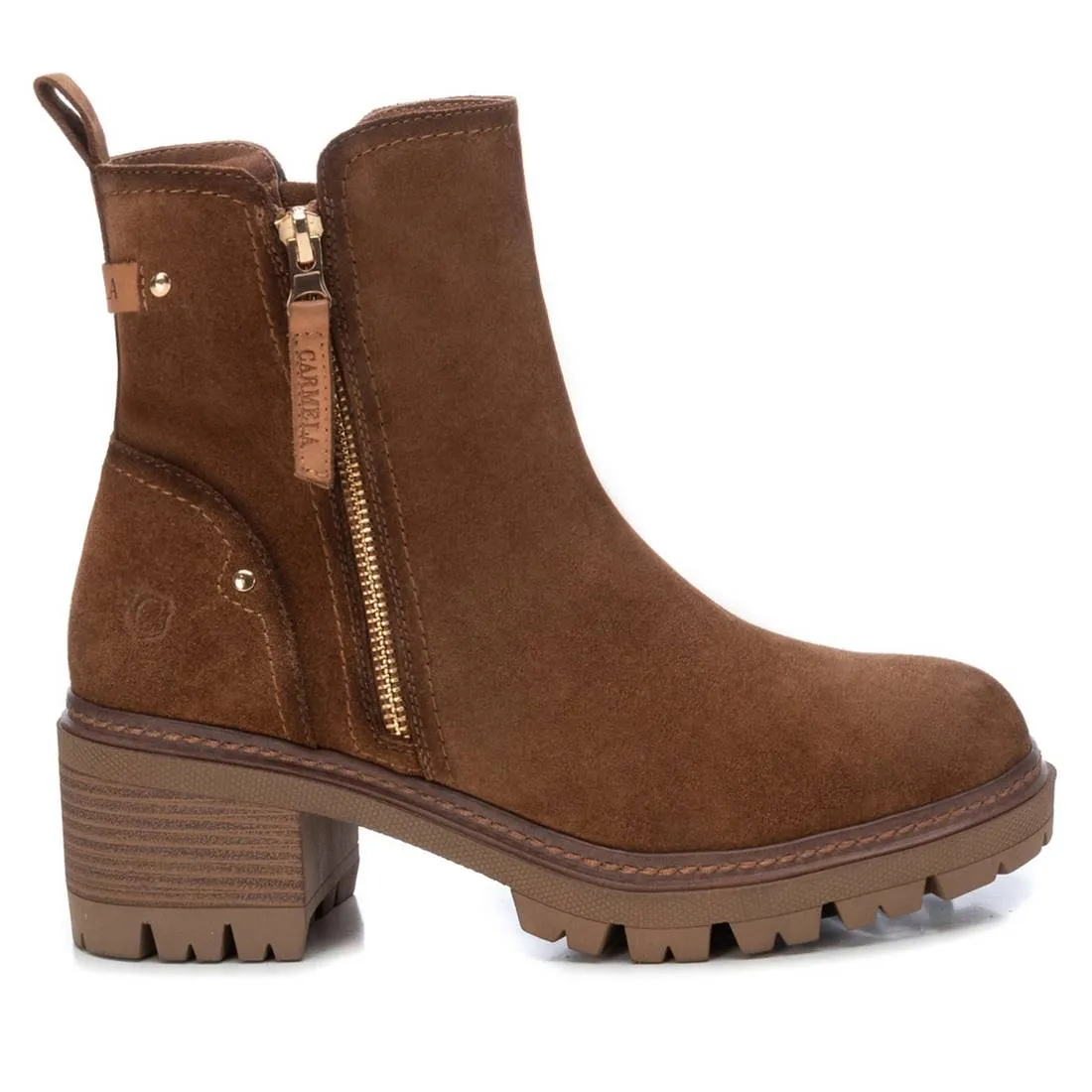 Carmela CollectionWomen's Suede Booties By XTI 161081