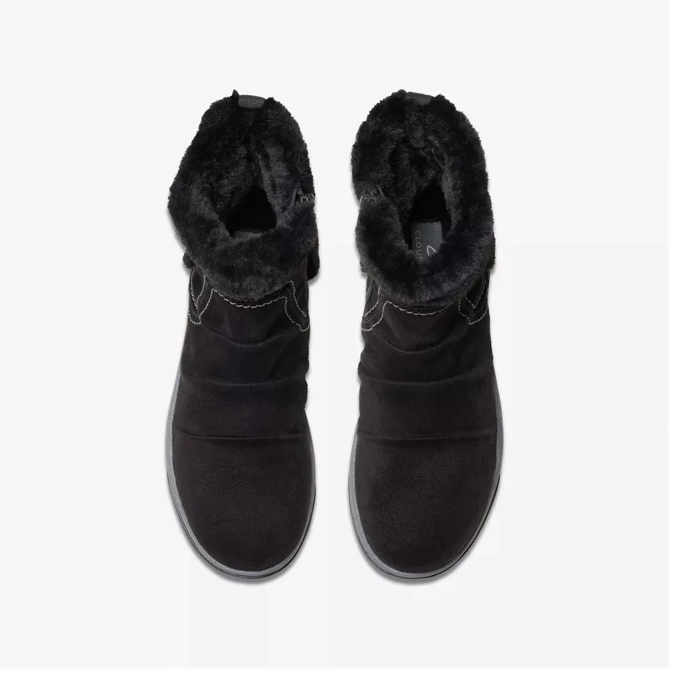 Clarks Women's Breeze Cozy Black 26179934