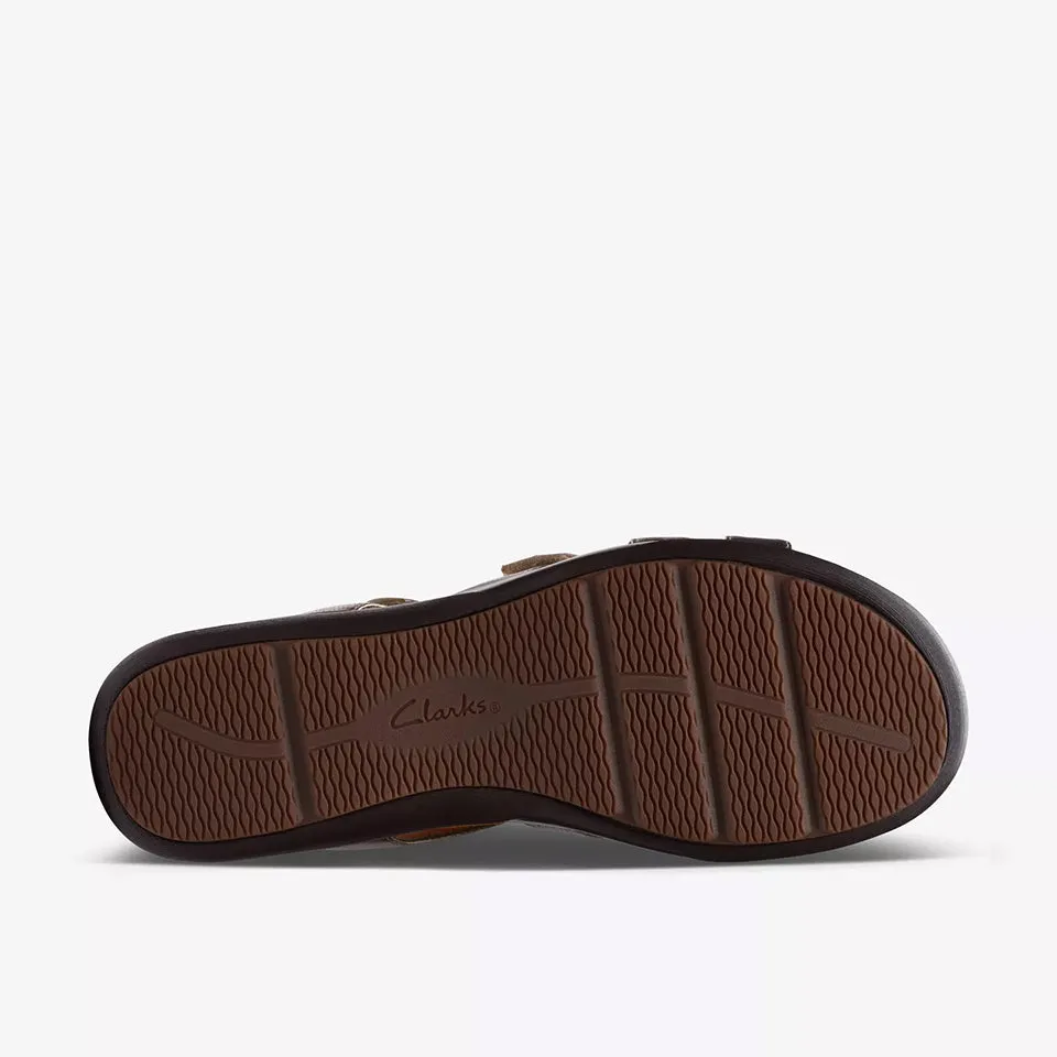 Clarks Women's Kitly Go Black Leather | Metallic