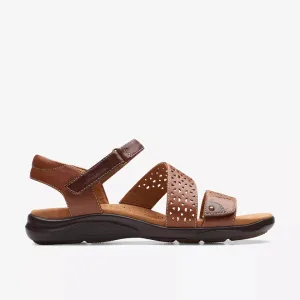 Clarks Women's Kitly Way Tan Leather 26170997