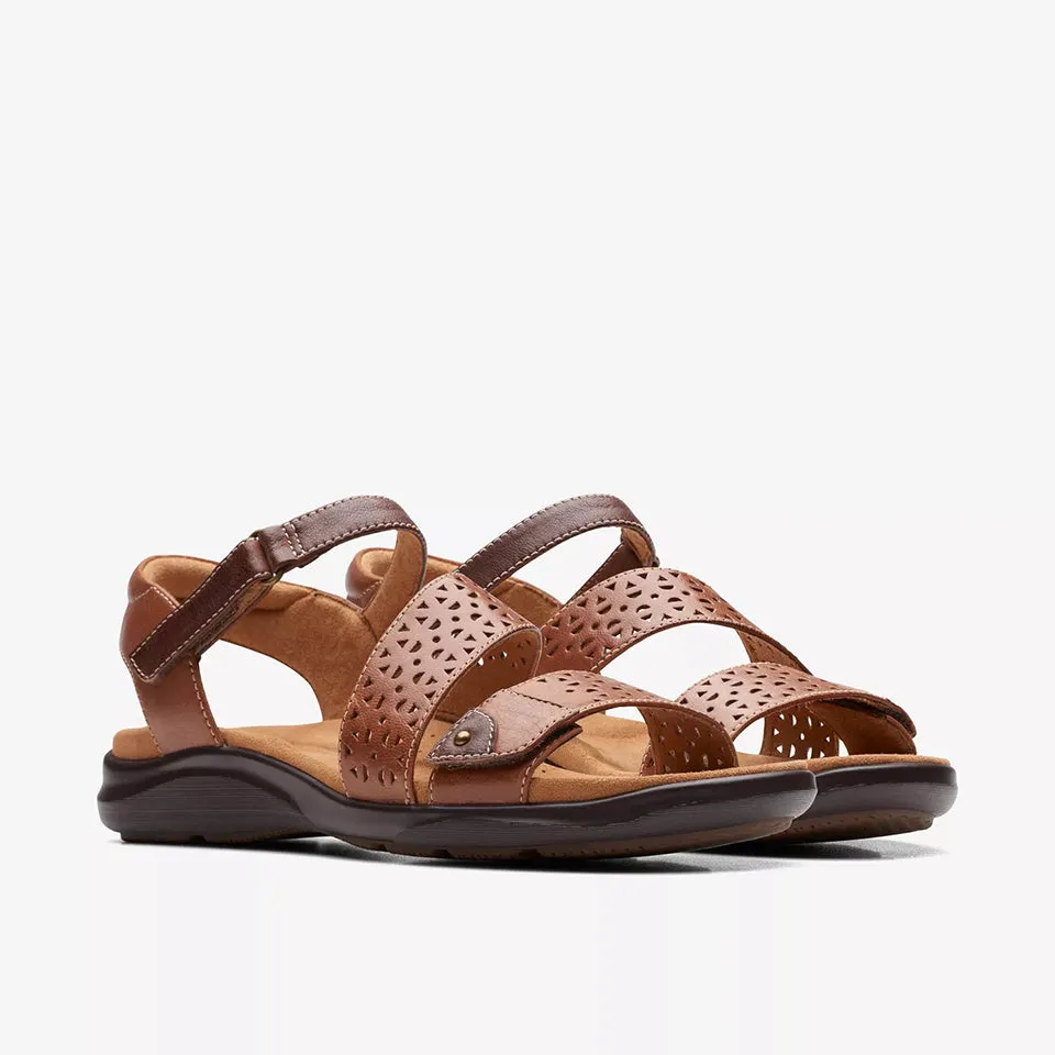 Clarks Women's Kitly Way Tan Leather 26170997