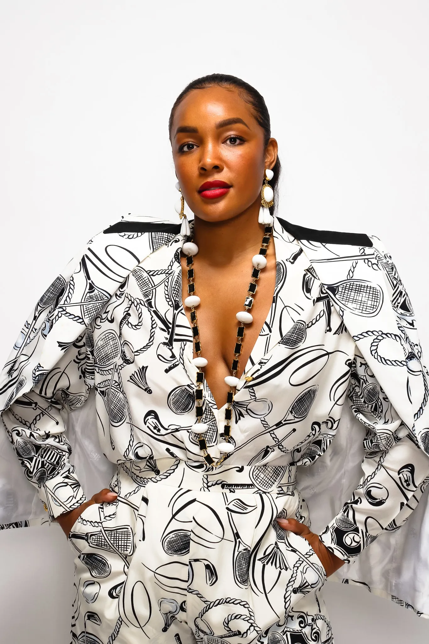 Club Sport Print Jacket