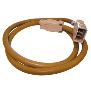 CMS 4200mm interconnecting Lead 20amp Beige for Caravan 240 Electrics