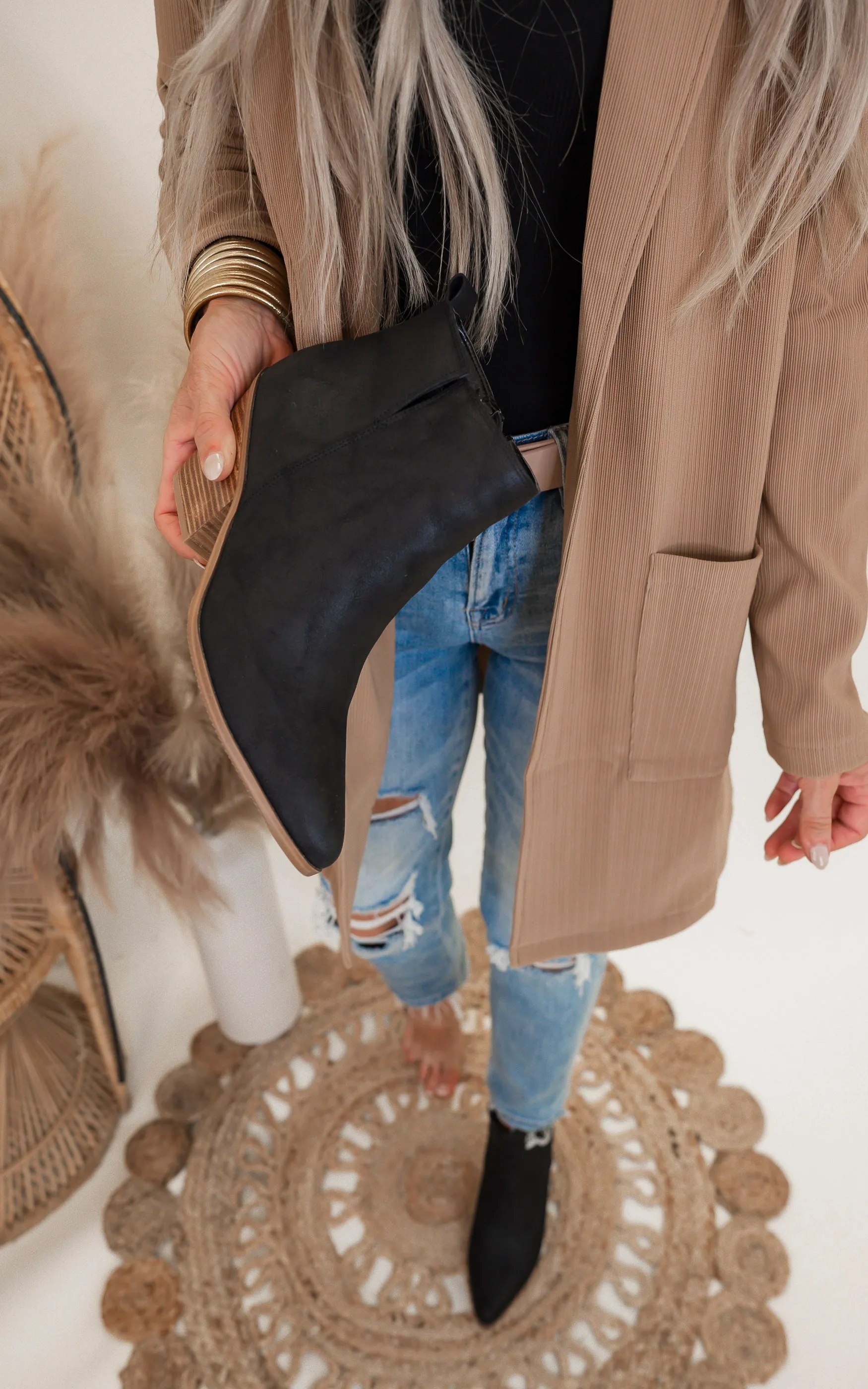 CORKY Gimme Sugar Booties - Black *** Final Sale
