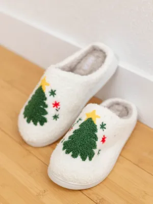 Cozi Christmas Tree Slipper