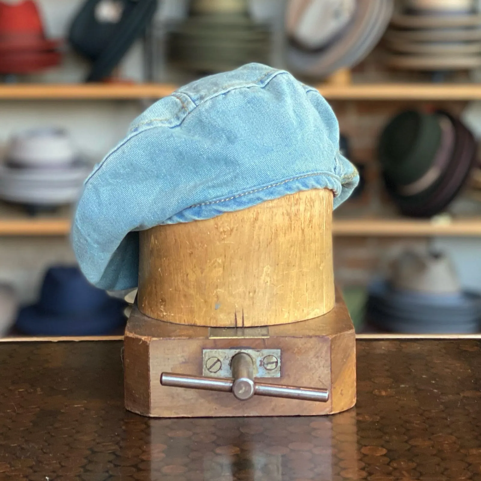 Denim Beret