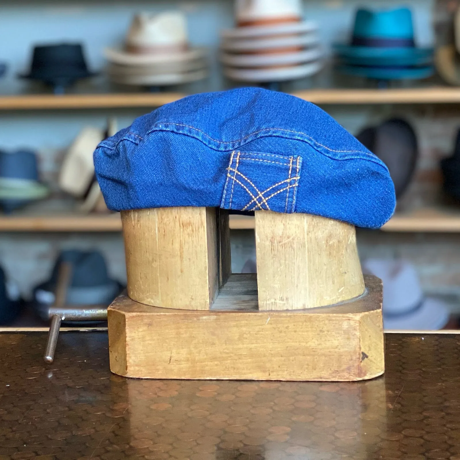 Denim Beret