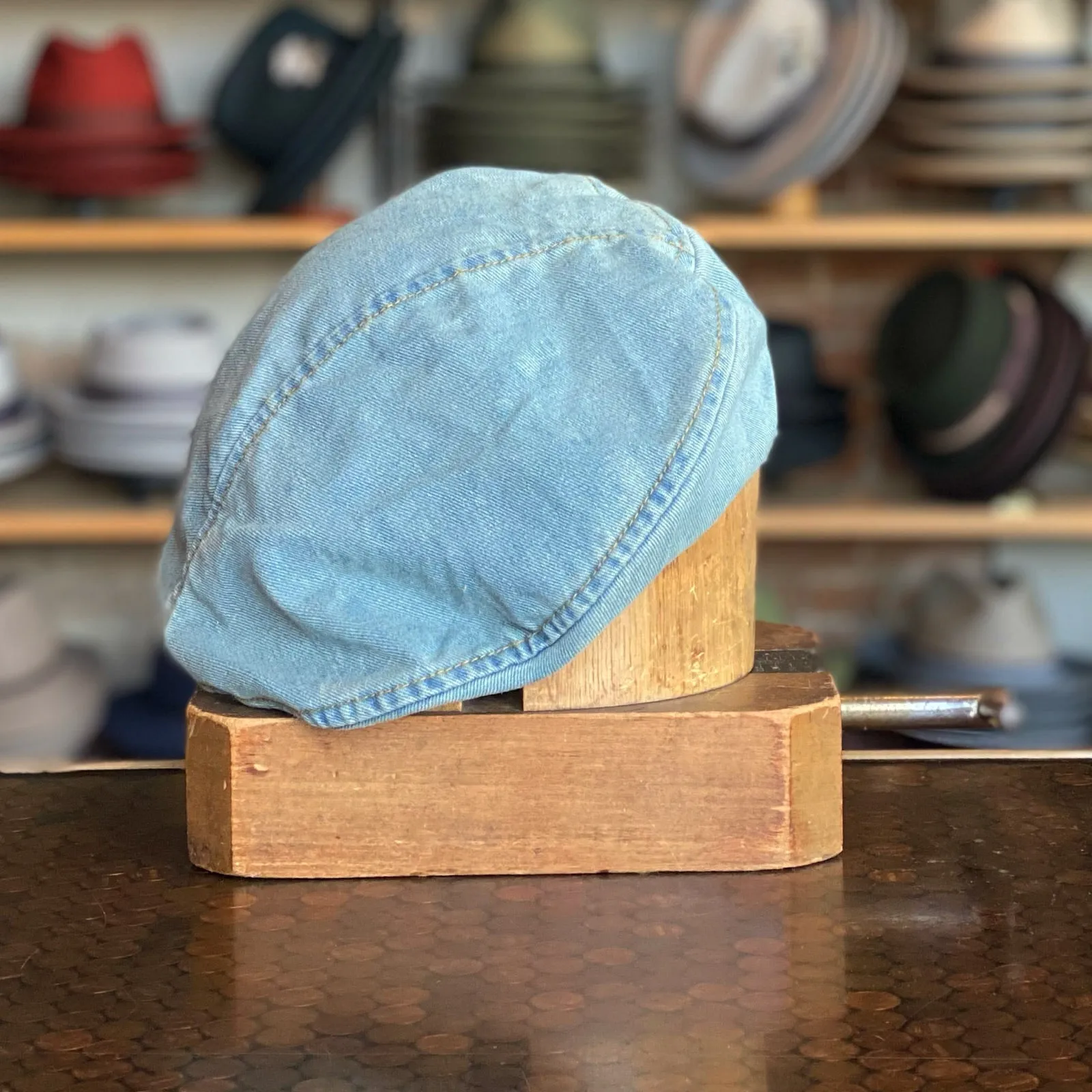 Denim Beret