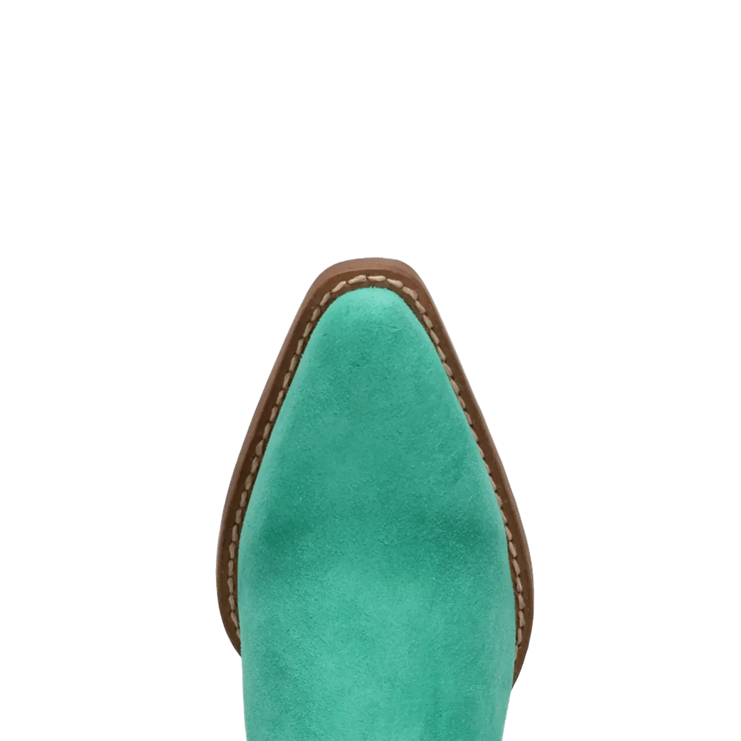 Dingo Ladies Tapadero Suede Fringe Green Booties DI2181 GREEN