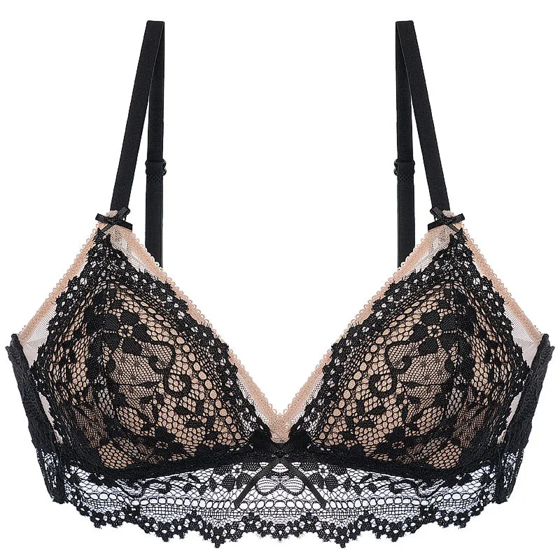 Filhot™ Flexible Triangle Cup Lace Bralette