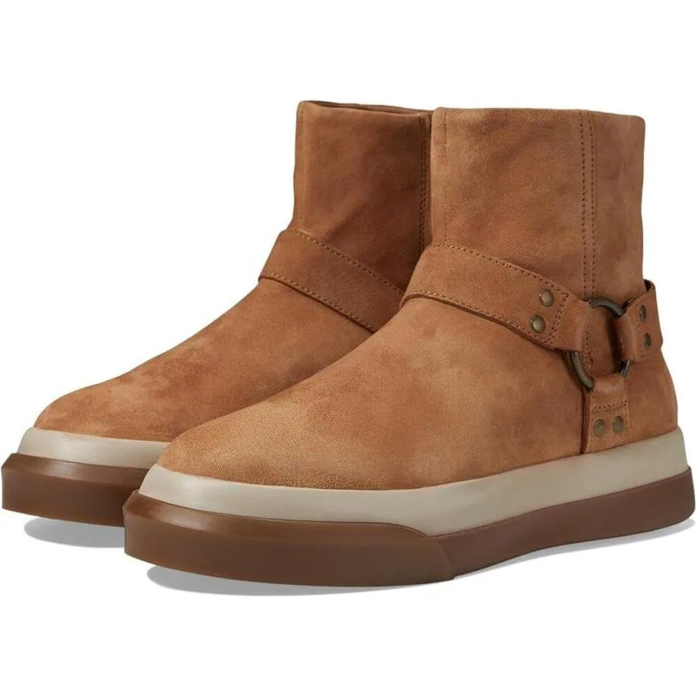 Free People Boots Bodhi Tan Suede Harness Ankle Booties