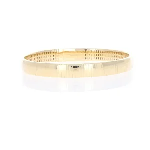 Gold Snake Stretch Bangle