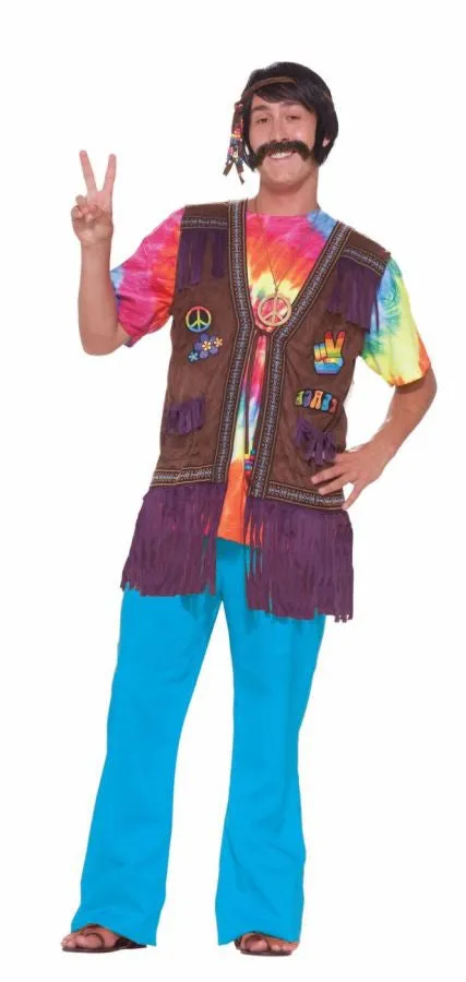 Hippie Peace Vest  Costume