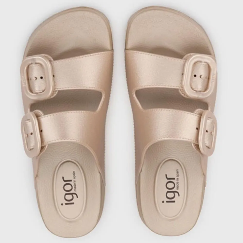 Igor Habana Sliders Metal Platinum S10345