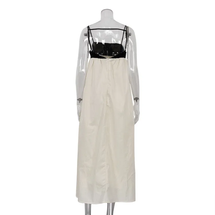 Isla Monochrome Maxi Dress