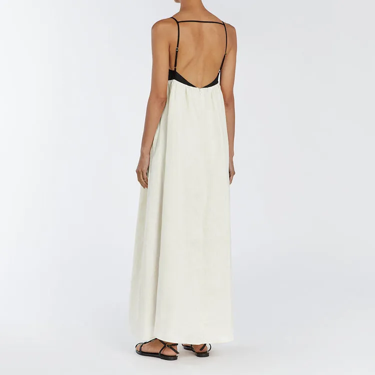 Isla Monochrome Maxi Dress