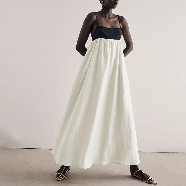 Isla Monochrome Maxi Dress