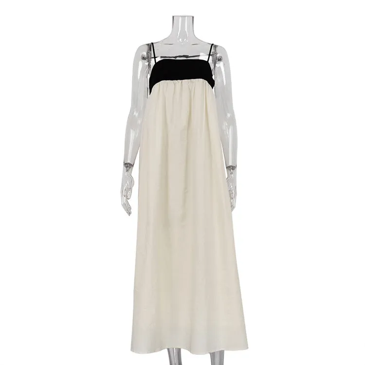 Isla Monochrome Maxi Dress