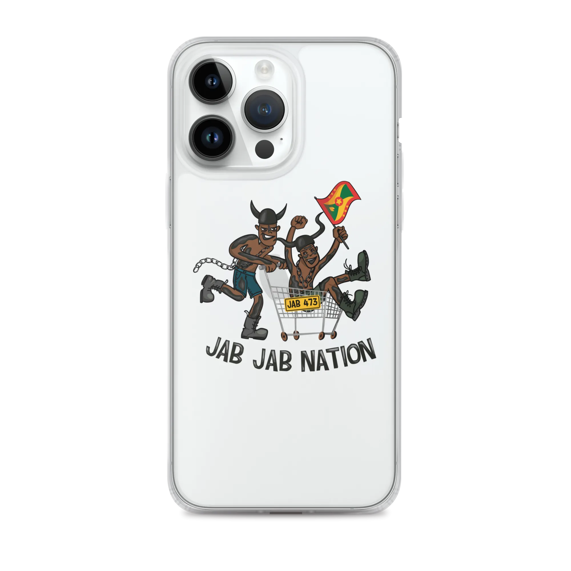 Jab Jab Nation iPhone Case