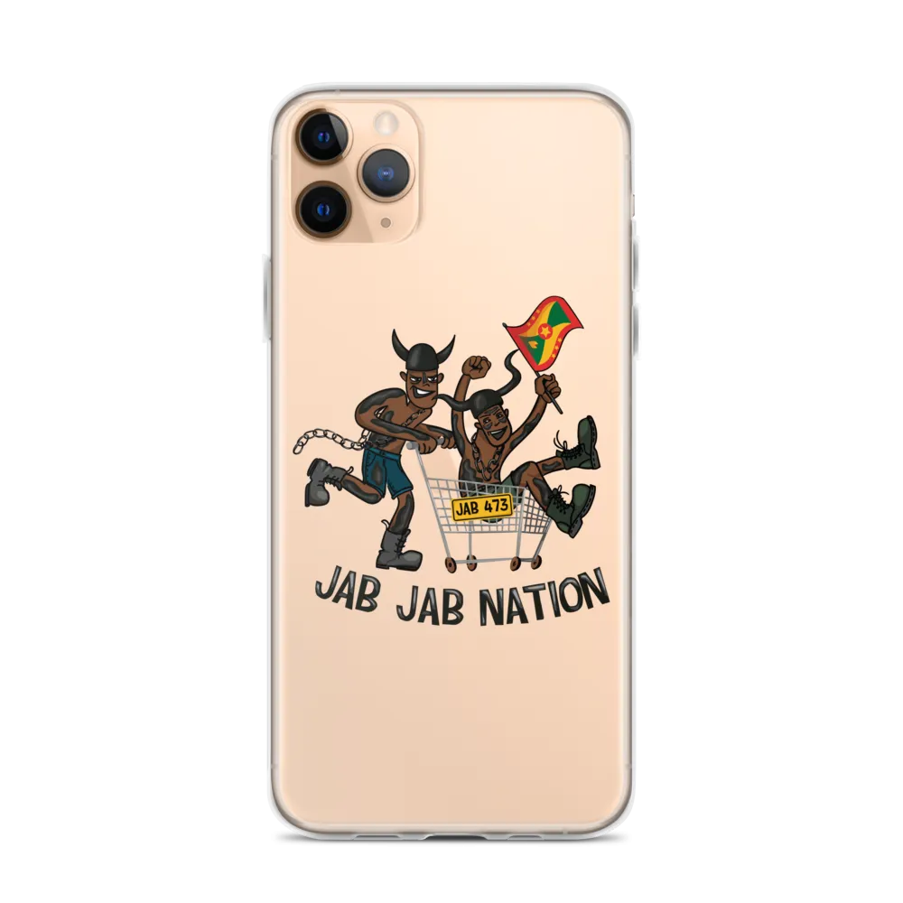 Jab Jab Nation iPhone Case