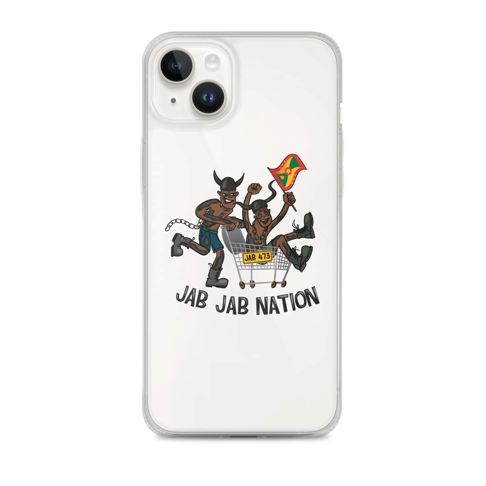 Jab Jab Nation iPhone Case