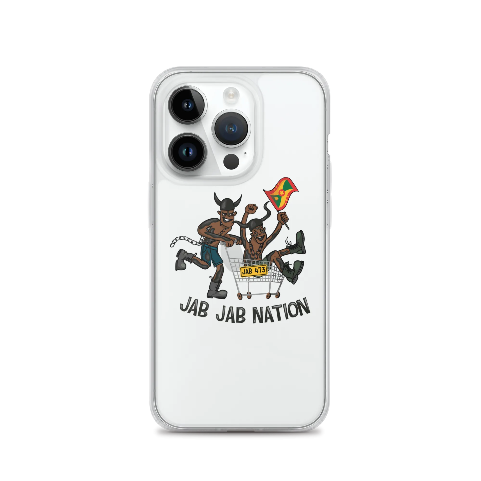 Jab Jab Nation iPhone Case
