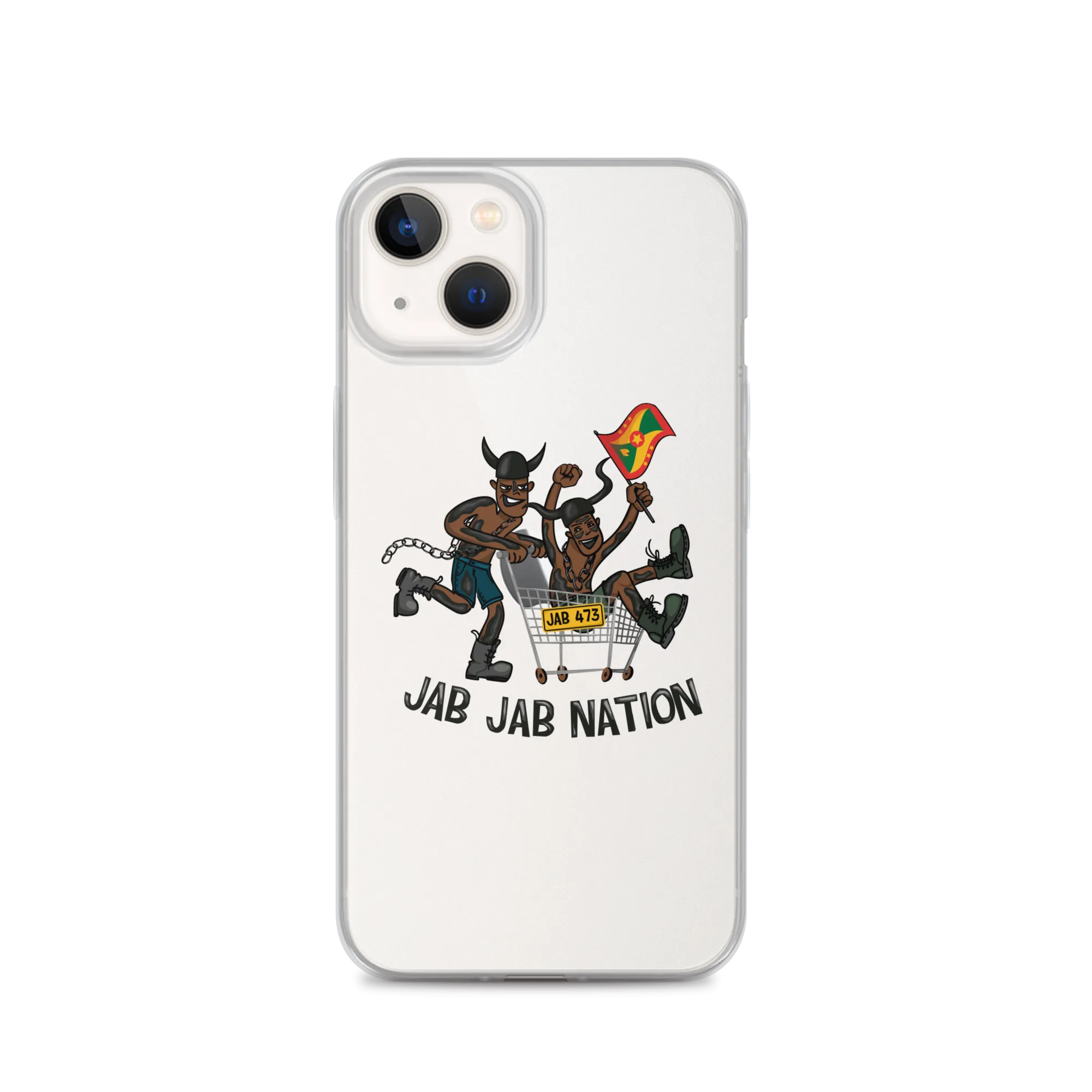 Jab Jab Nation iPhone Case