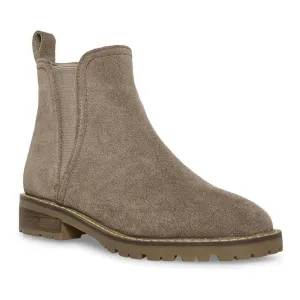 Juliann Mushroom Suede Ankle Boots