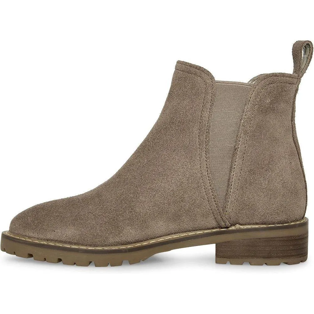 Juliann Mushroom Suede Ankle Boots