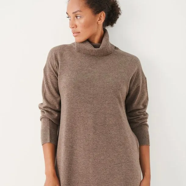 Kathia Dress - Mink Melange