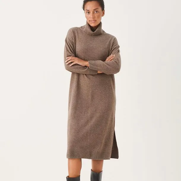 Kathia Dress - Mink Melange
