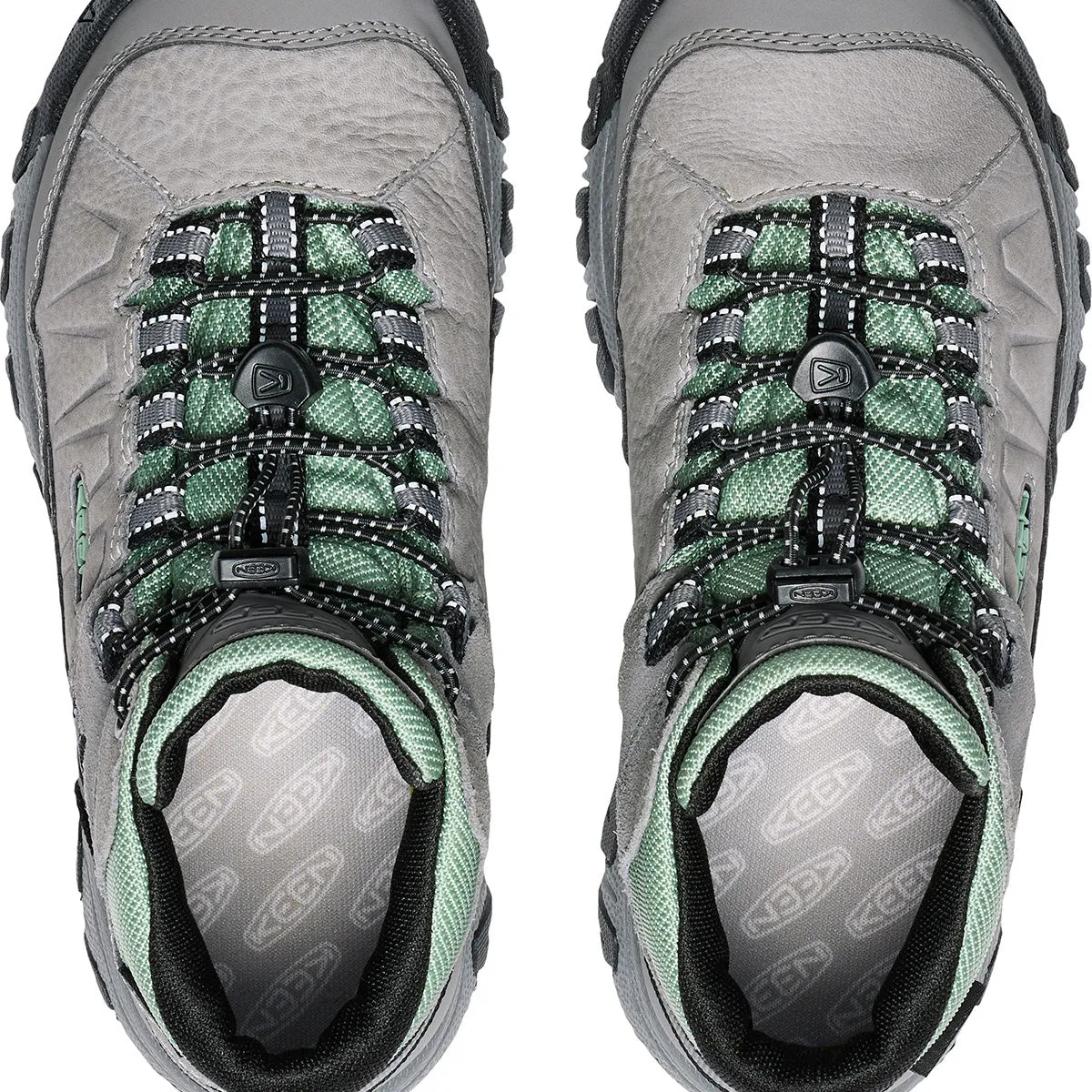 KEEN 1029562 Big Kids' Targhee IV Mid WP Sizes 1-7 Alloy