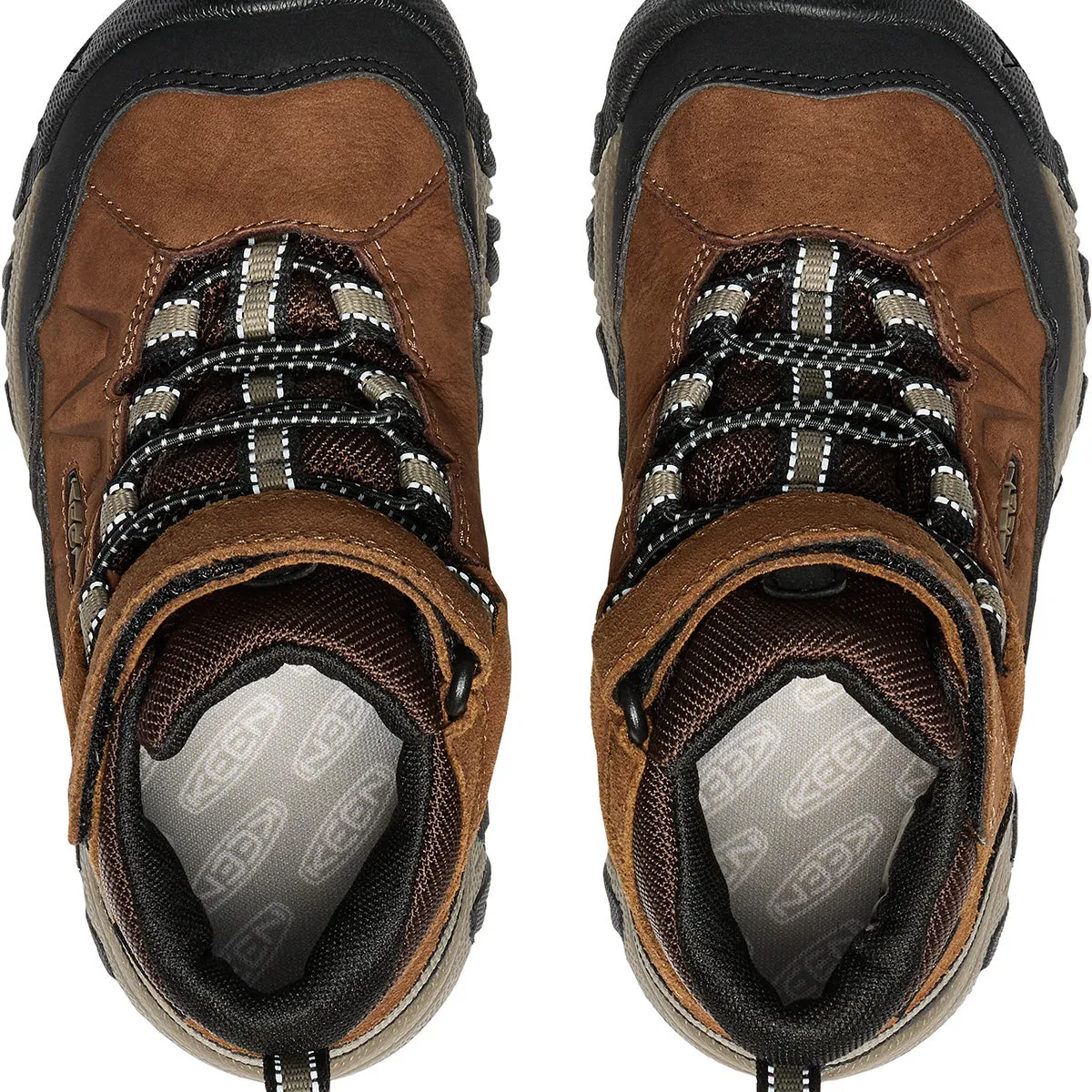KEEN 1029610 Little Kids' Targhee IV Mid WP Sizes 8-13 Bison