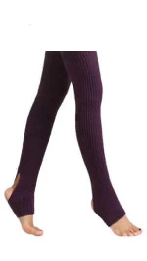 Leg Warmers - Dark Purple