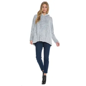 Long Cozy Shag Sherpa Hoodie